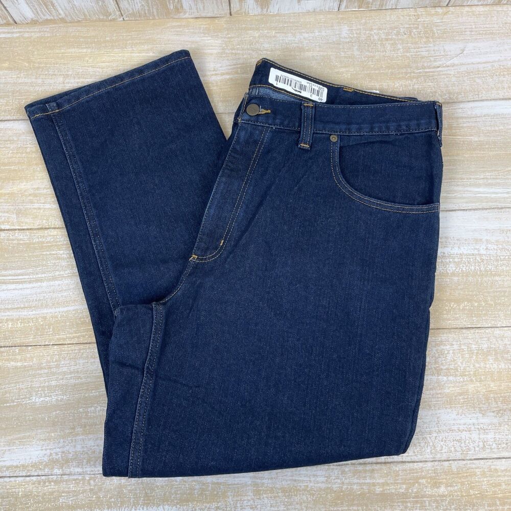 Carhartt 386-83 Modern Fit Work Jeans Men's 40 x 28 Blue Exclusively for Rental